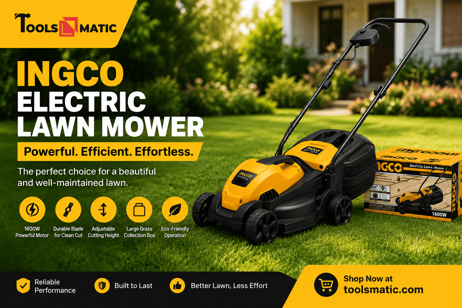 BEST ELECTRIC LAWN MOWER FOR HOME GARDENS? DISCOVER THE INGCO ADVANTAGE
